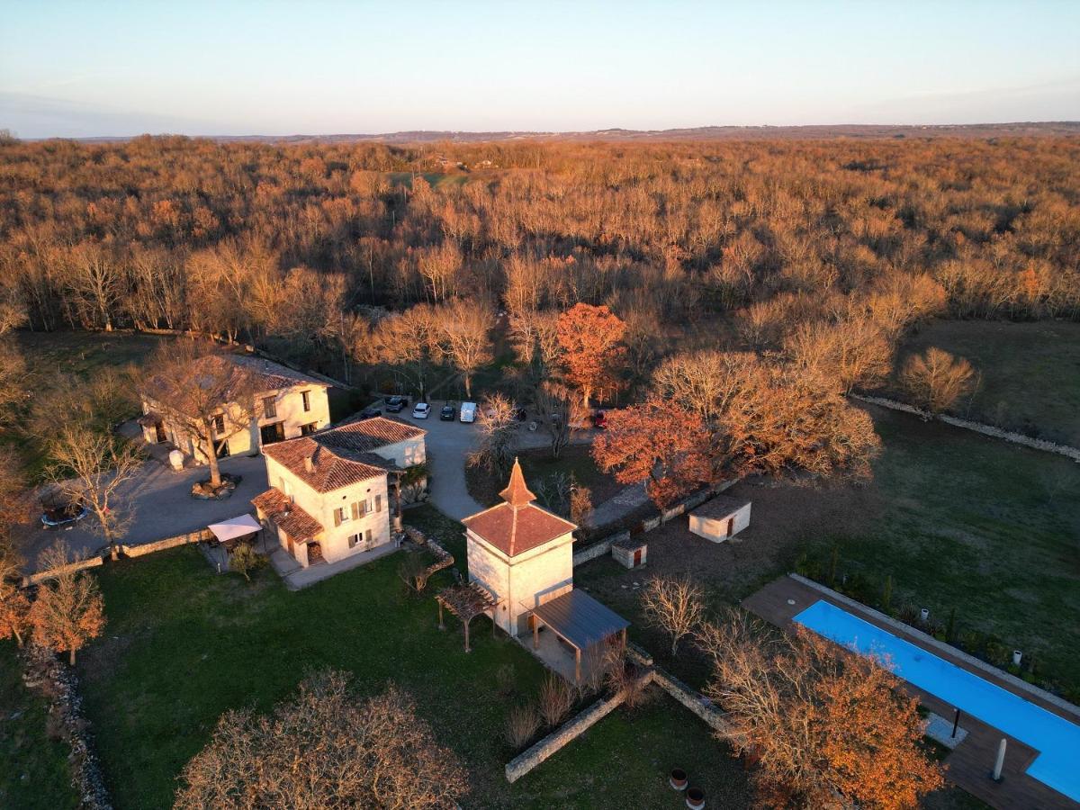 Domaine De Fangal, Pgeonnier 2P, Maison 8P - Piscine 25M - Gites Climatises Septfonds Dış mekan fotoğraf
