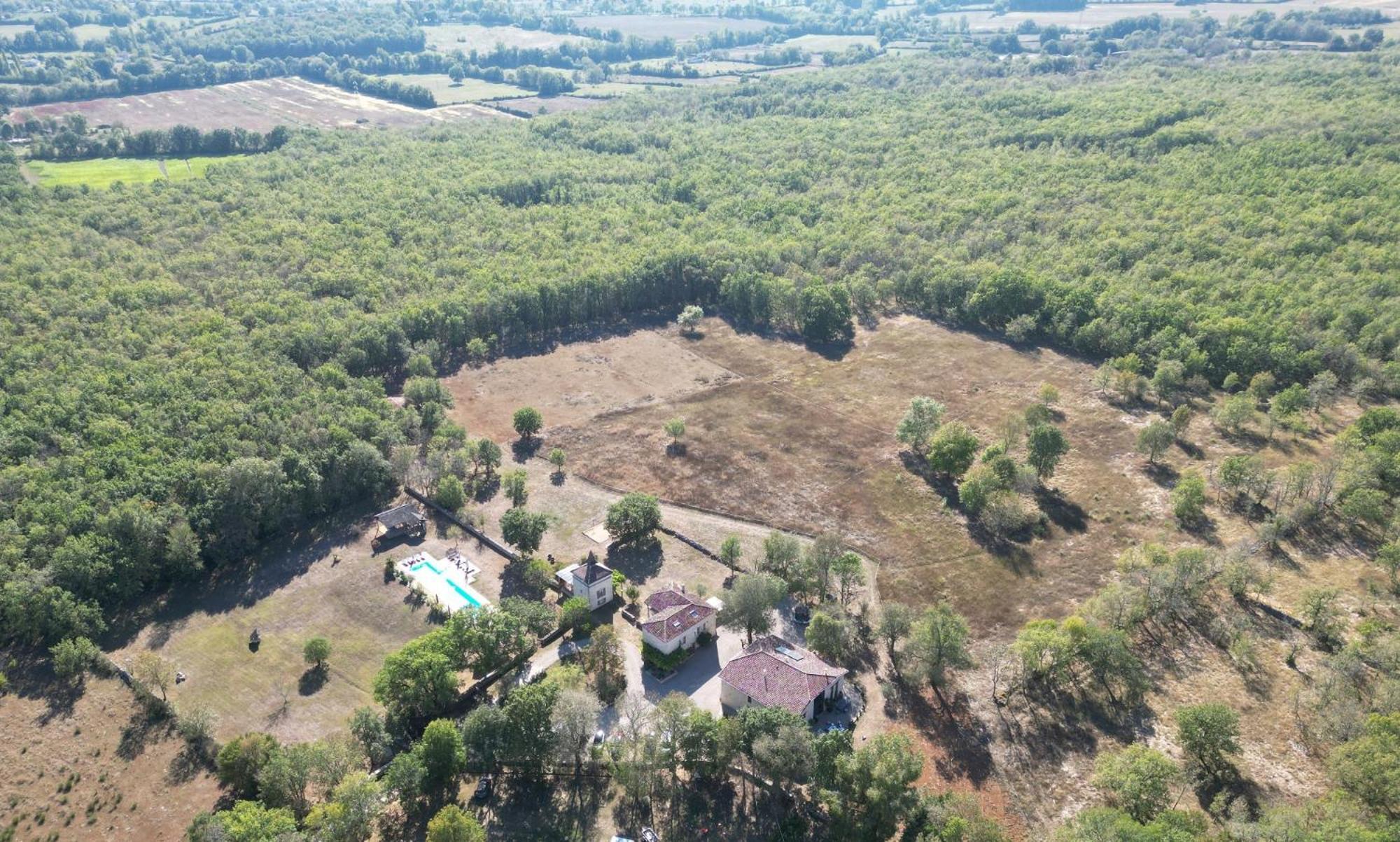 Domaine De Fangal, Pgeonnier 2P, Maison 8P - Piscine 25M - Gites Climatises Septfonds Dış mekan fotoğraf